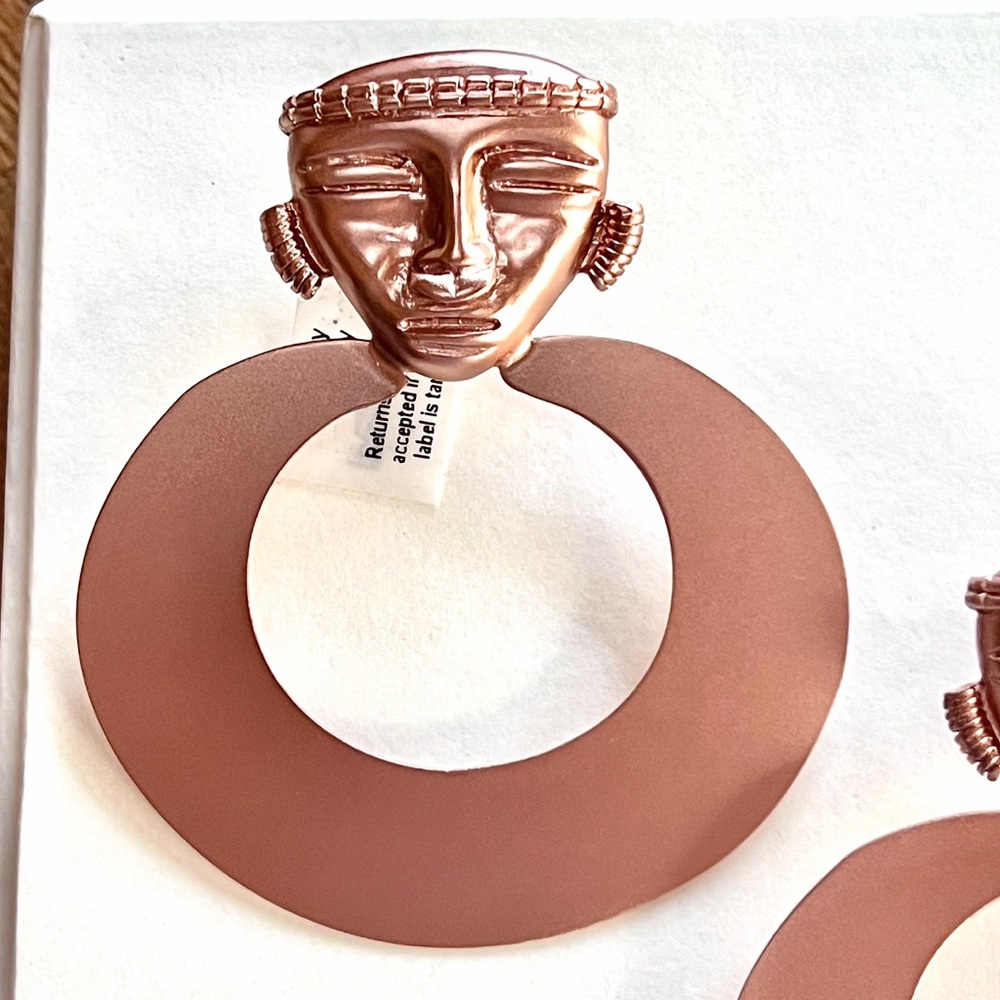 🌺🎉HP🎉🌺 NWT Johanna Ortiz La Foret Rose Gold Earrings - Picture 5 of 16